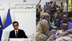 France announces aid for Sudan one year into “Civil War"