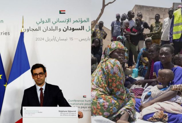 France announces aid for Sudan one year into “Civil War”