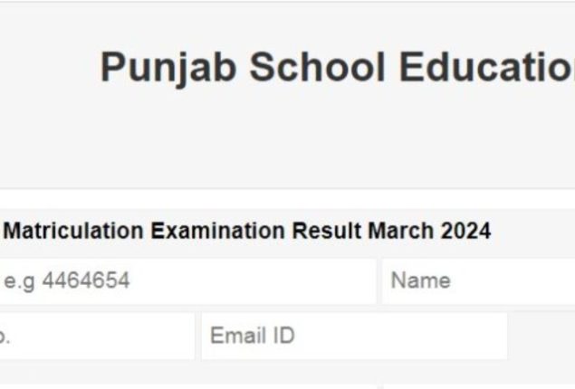PSEB class 10th results 2024; how to check online