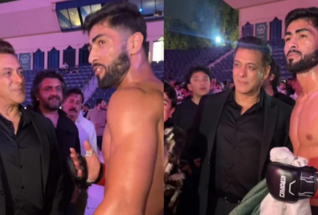 Salman Khan congratulates Shahzaib Rindh after Pakistan beat India