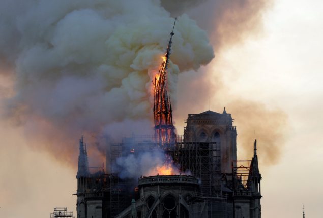 Denmark's Børsen fire mirrors Notre Dame's devastation