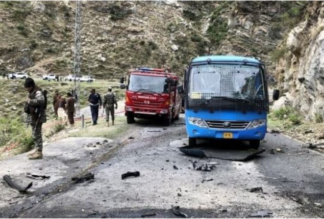 KP police submit second report on Bisham attack to federal government