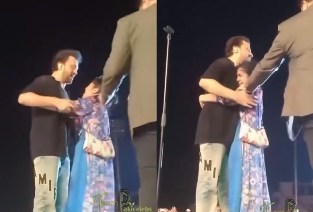 Atif Aslam fan girl faces public outrage after an inappropriate hug