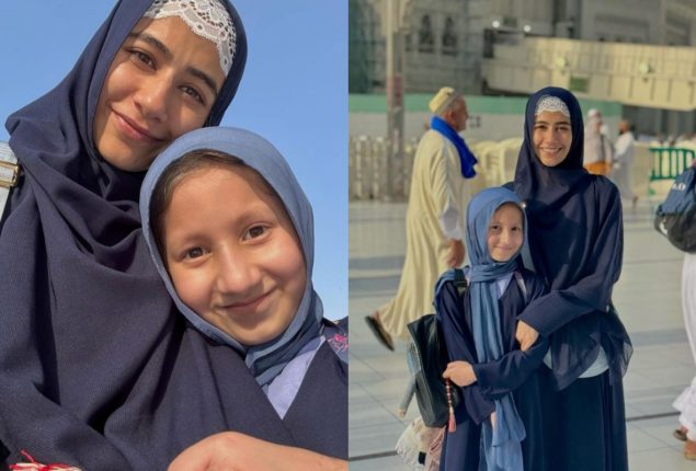 Syra Yousuf celebrates her daughter's birthday with Umrah journey