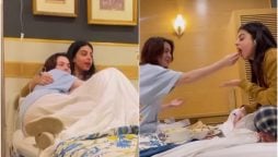 See Photos: Hania Aamir Takes Care Of Yashma Gill In Hospital