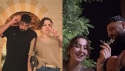 Hania Aamir shares hilarious collaboration video with Indian Singer Badshah