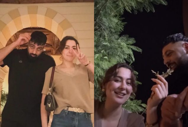 Hania Aamir shares hilarious collaboration video with Indian Singer Badshah