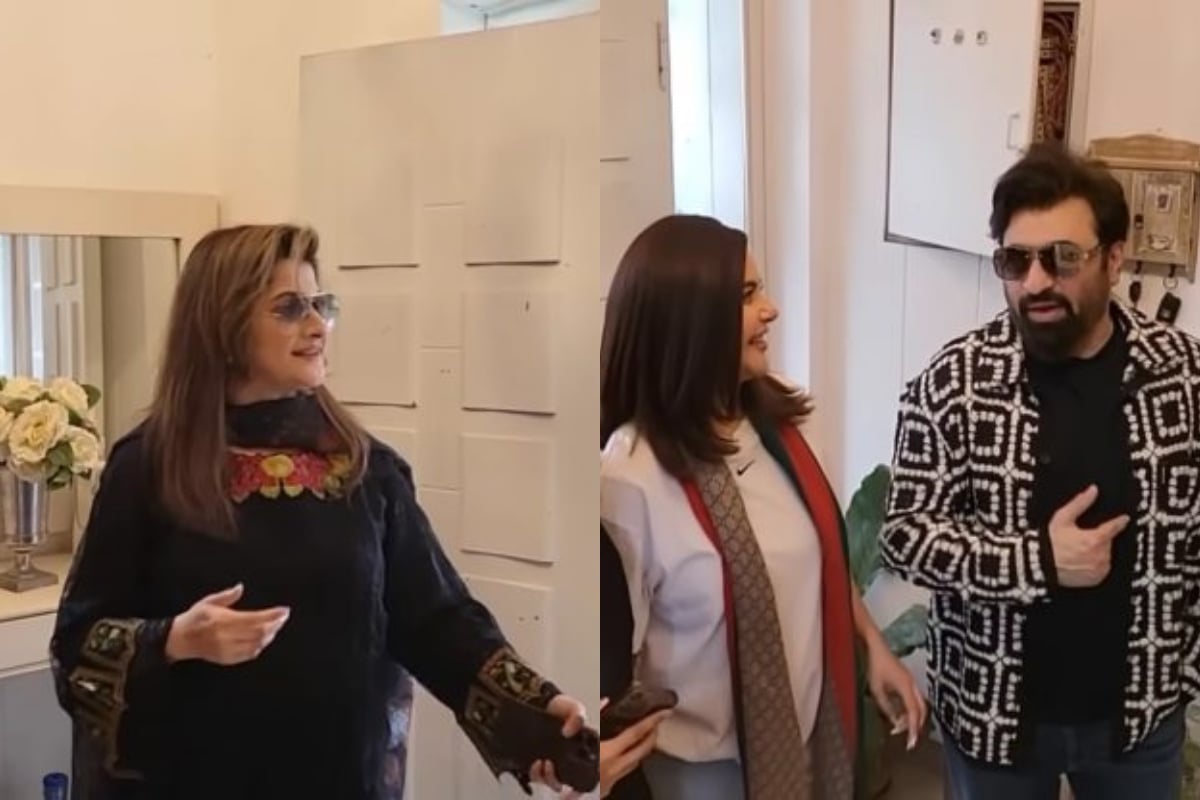 Rambo & Sahiba give a tour of Nida Yasir’s beautiful house