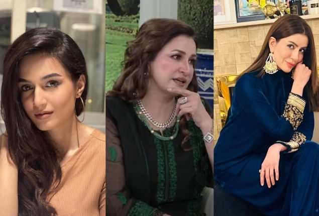 Hira Khan & Sadia Faisal’s argument over Saba Faisal’s statement on having a son