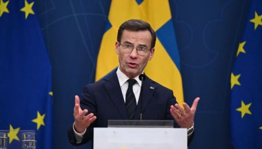 Sweden's Prime Minister announces NATO troop deployment to Latvia next year