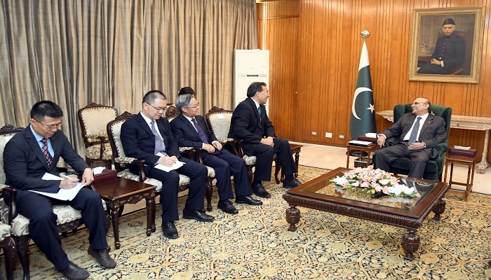 President Zardari for stronger economic, cultural ties with China