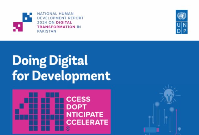 UNDP launches Pakistan National Human Development Report 2023/2024 on Digital Transformation for Development