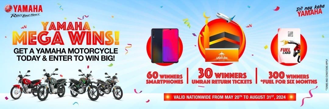 Yamaha Pakistan Introduces New Offer for Customers