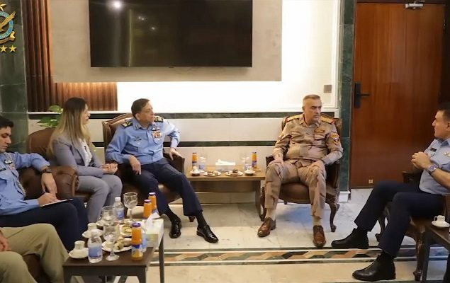Iraqi Air Force delegation meets Air Chief Sidhu