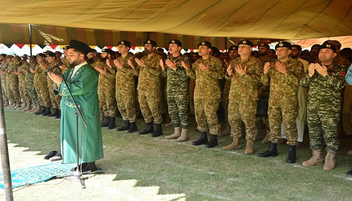 Namaz-e-Janaza of martyred soldiers offered in Peshawar