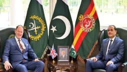 COAS Gen Munir, UK Army Chief discuss bilateral defense relations