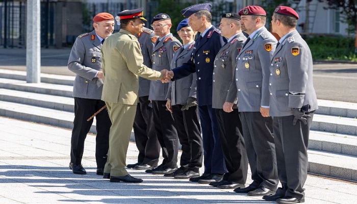 COAS Gen Munir arrives in Germany on official visit