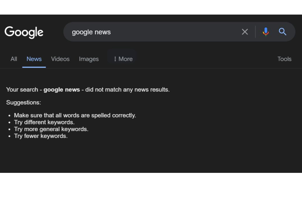 Google News Service Unavailable in Pakistan