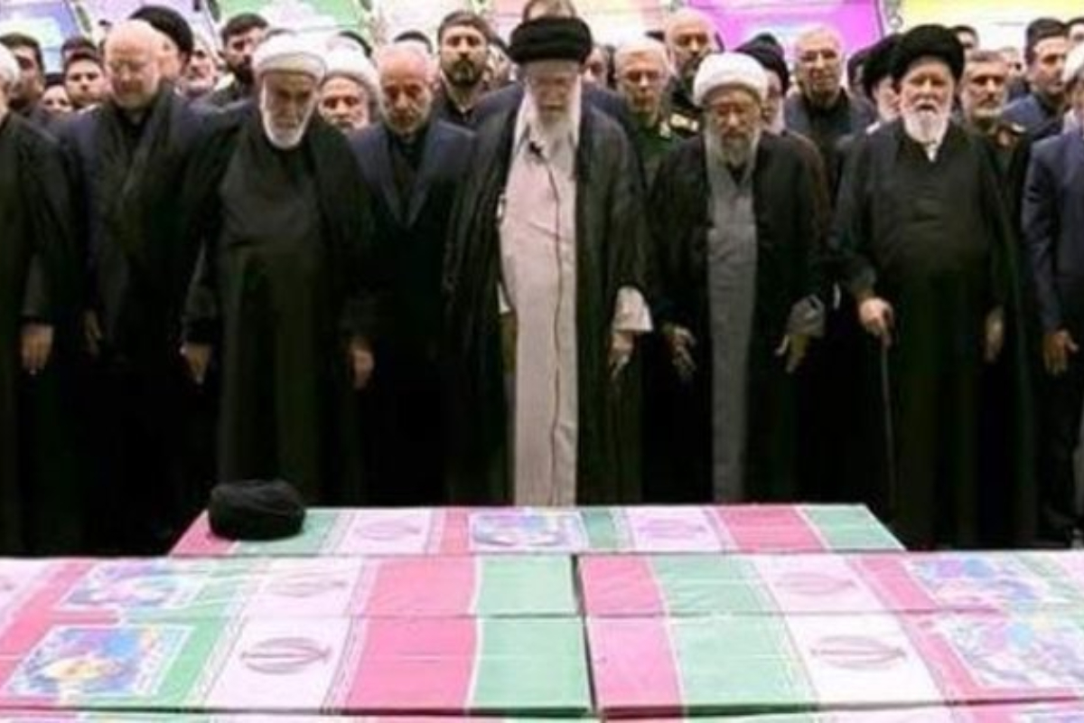Ebrahim Raisi's funeral prayer offered in Tehran