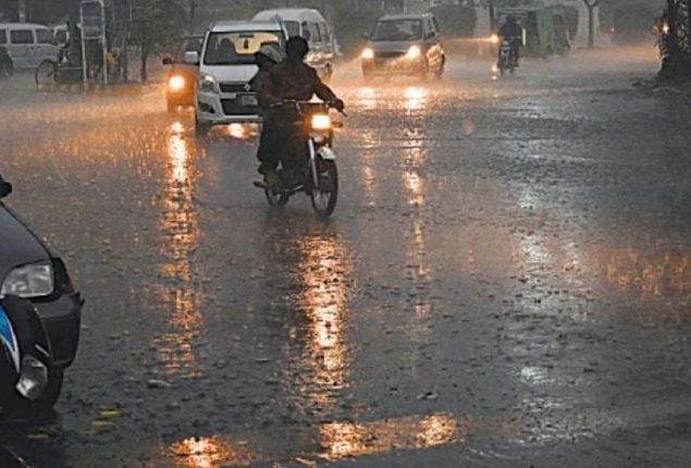 Heavy Rain and Gusty Winds in Karachi, Hyderabad, and Parts of Sindh