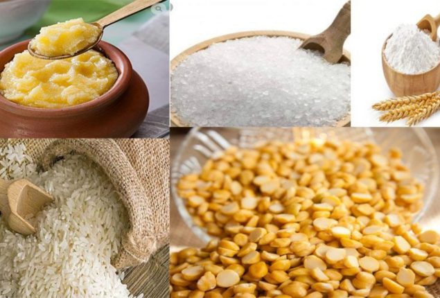 Govt Plans to lower sugar, flour, ghee, pulses, & rice prices in budget