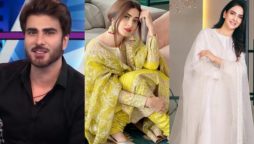 Do actresses feel insecure about Imran Abbas's beauty?