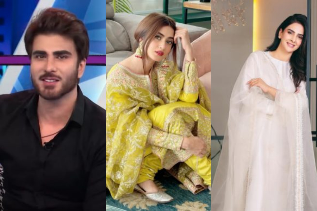 Do actresses feel insecure about Imran Abbas's beauty?