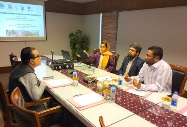 DIG Admin Sindh Police visits KU’s Forensic DNA Laboratory