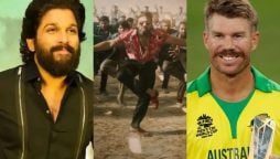 Allu Arjun wants to teach "Pushpa Pushpa" hook step to Australian cricketer David Warner