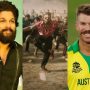 Allu Arjun wants to teach "Pushpa Pushpa" hook step to Australian cricketer David Warner