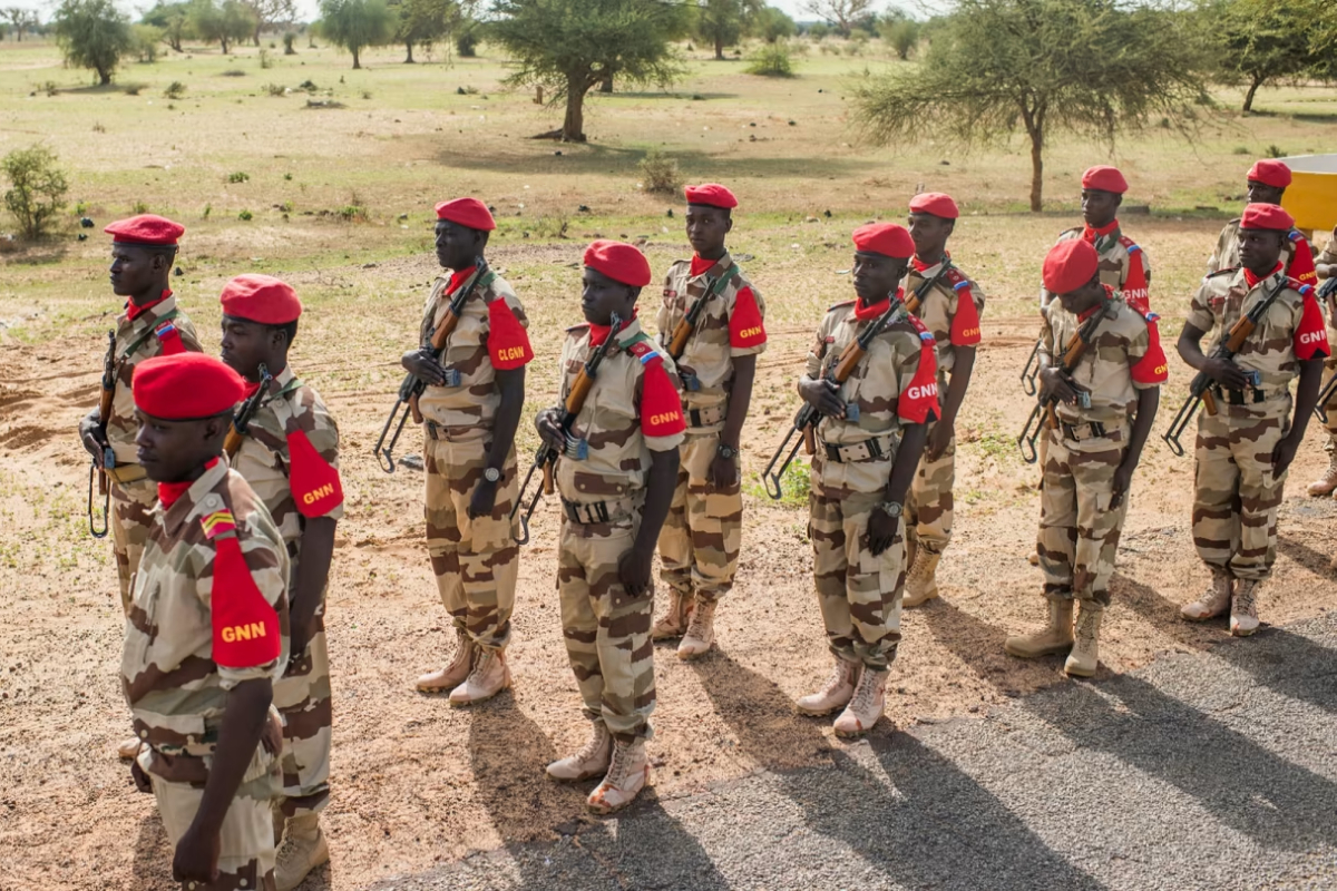 Russian troops deployed to an airbase in Niger