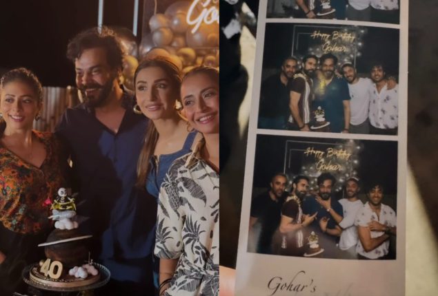 Kubra Khan hosts star-studded birthday party for Gohar Rasheed