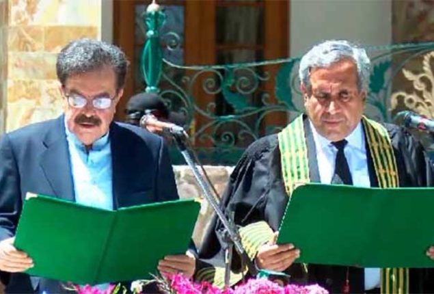 Jaffar Mandokhail takes oath as Governor Balochistan  