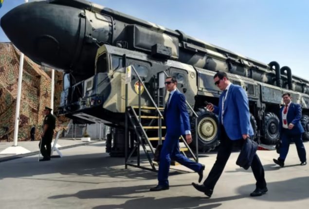 Putin orders troops near Ukraine to conduct nuclear drills