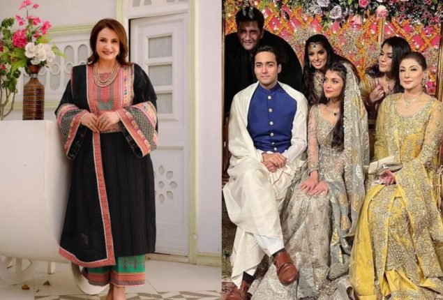 Saba Faisal reveals her role in Sharif family weddings