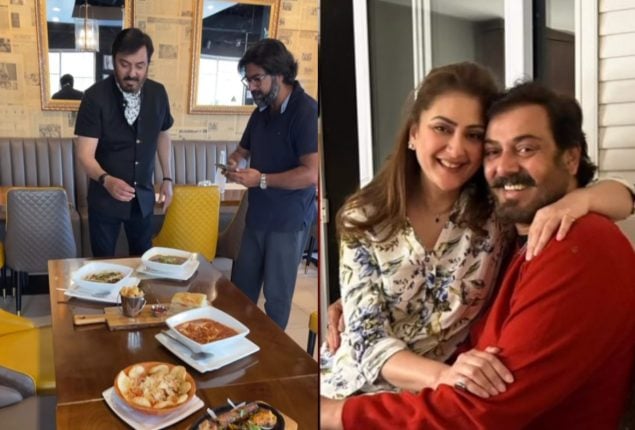 Nauman Ijaz’s recent photoshoot in Canada with his wife