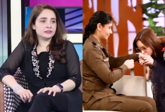 Juggan Kazim talks about why she kissed ASP Sheherbano hands