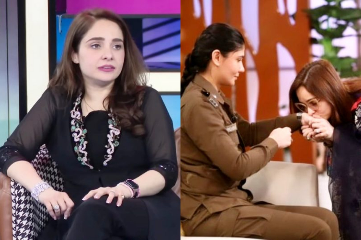 Juggan Kazim talks about why she kissed ASP Sheherbano hands