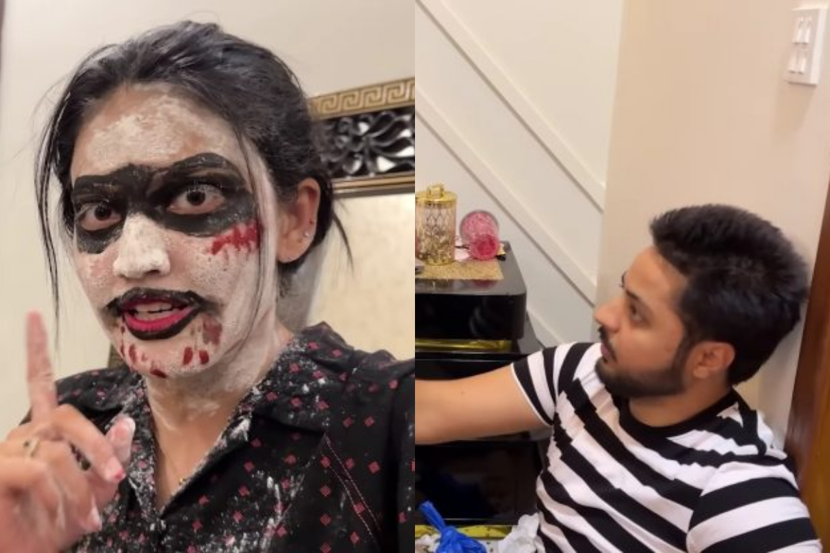 Iqra Kanwal faces criticism for doing horror prank on husband