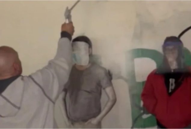 US University contractors accused of spray-painting Pro-Palestine protesters faces