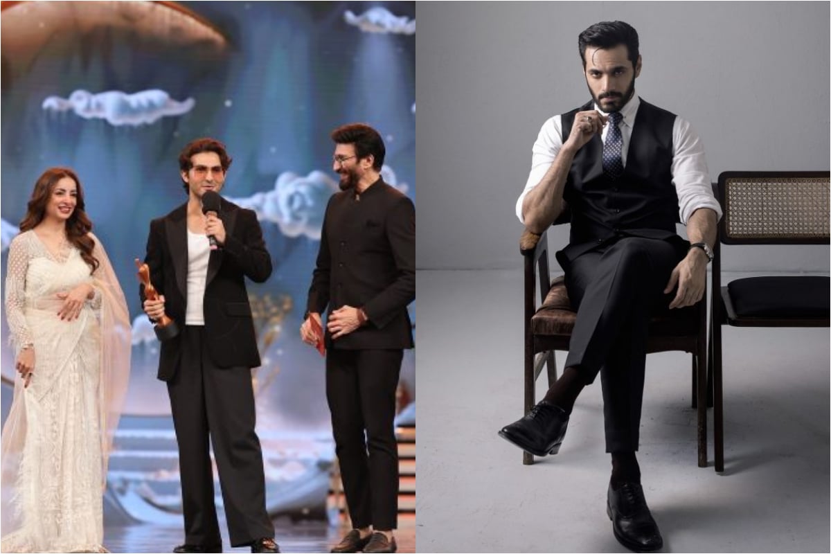 Shahroz Sabzwari stylish award-winning triggers netizens, Wahaj Ali is a true winner