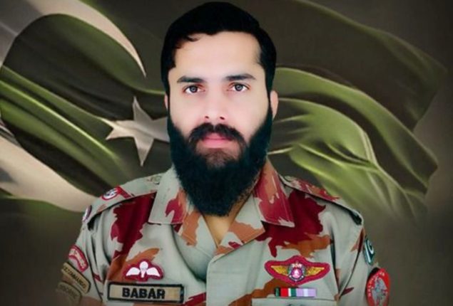 Funeral prayers of Shaheed Major Babar Niazi offered in Zhob