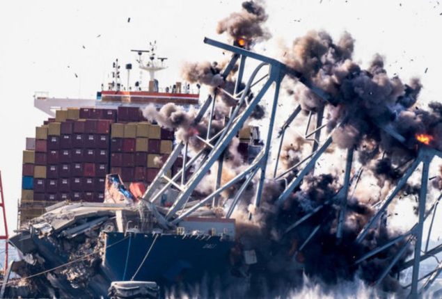 Baltimore ship crew still trapped inside months after bridge collapse