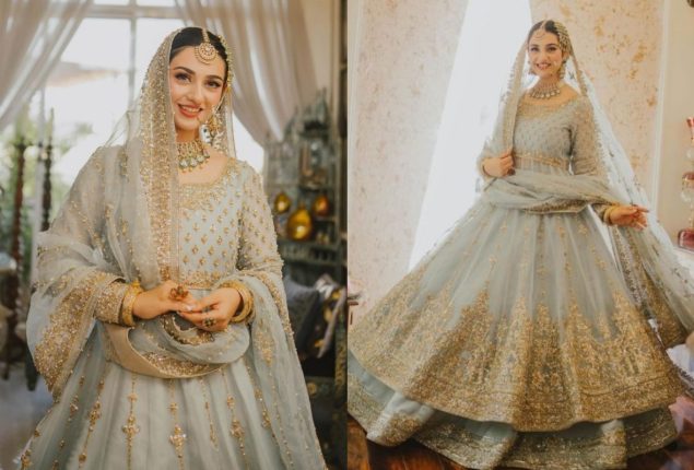 Sarah Khan’s captivating bridal shoot loved by fans