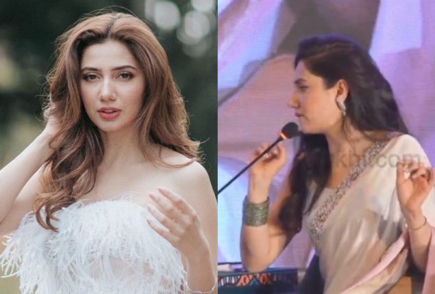 Mahira Khan reacts on throwing things at her in a literature event