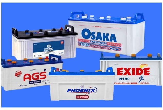 2024 Prices for UPS and Solar Batteries in Pakistan