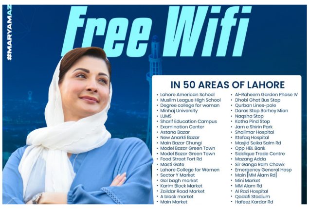 Punjab Govt Launches Free WiFi Project in Lahore: Check Locations!