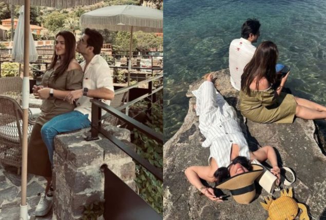 Ali Zafar shares latest stunning pictures with his wife Ayesha Fazli