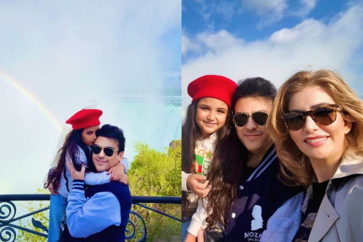 Adnan Sami Khan shares latest family pictures from USA & Canada