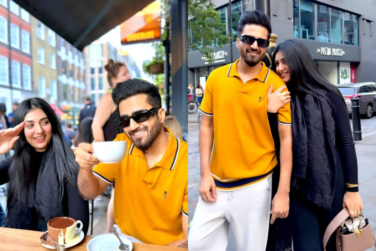 Sarah Khan & Falak Shabir shares charming new clicks from London